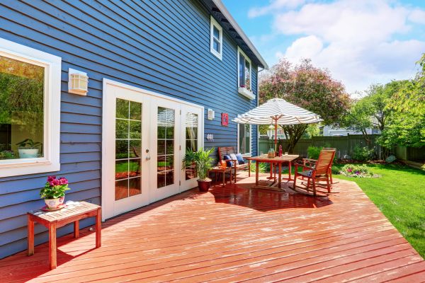 Blue Siding Installation in Lincoln